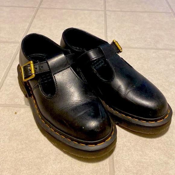 DR. MARTENS POLLEY SMOOTH LEATHER MARY JANES - Picture 2 of 4